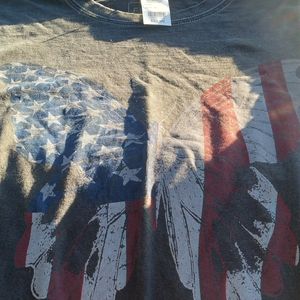 Americana butterfly tee